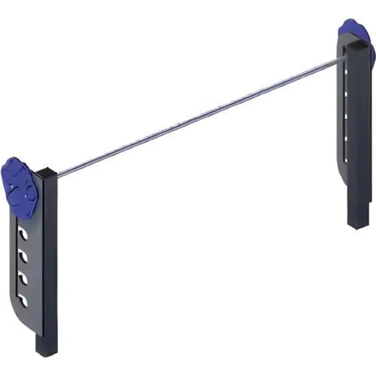 AEA Sprunghürden Hindernisparcours für Hunde, Metall/Kunststoff, Schwarz, 164 cm breit, 77 cm hoch