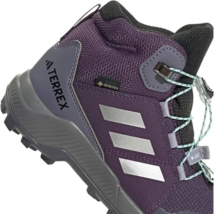 adidas TERREX MID GORE-TEX Wanderschuh, wasserdicht, mit Traxion Gummiaußensohle und Speed-Lacing System – Bild 5