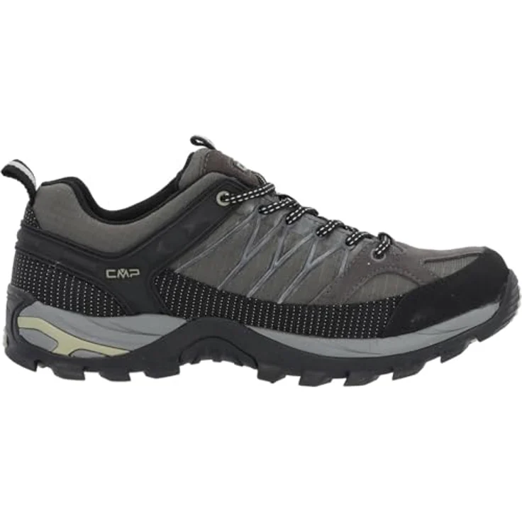 Campagnolo CMP Rigel Low Schuhe Herren, Wanderschuhe mit EVA-Sohle und wasserdichtem Obermaterial, grau, Größe 45 – Bild 3