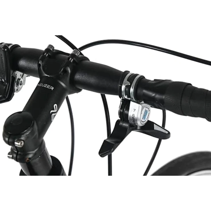 WYLD Rennrad Whirlwind 70, 28'' mit 14 Gängen, Aluminium-Rahmen, Schwarz (60 cm) – Bild 5