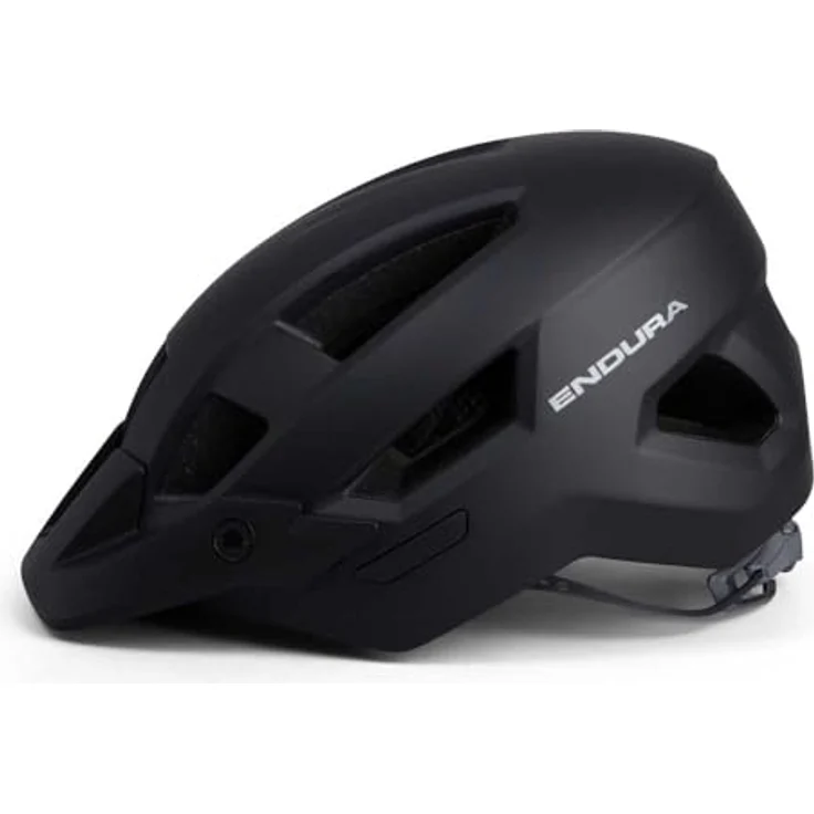 Endura Hummvee Helm, unisex, leicht, verstellbare Passform, schwarz, L-XL, mit In-Mold-Konstruktion und Insektennetz – Bild 1