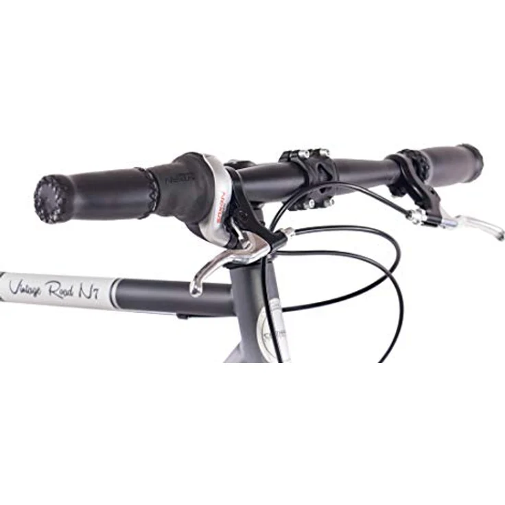 Chrisson Vintage Road N7, 28 Zoll Urbanbike mit 7G Shimano Nexus, grau matt, 59 cm – Bild 7
