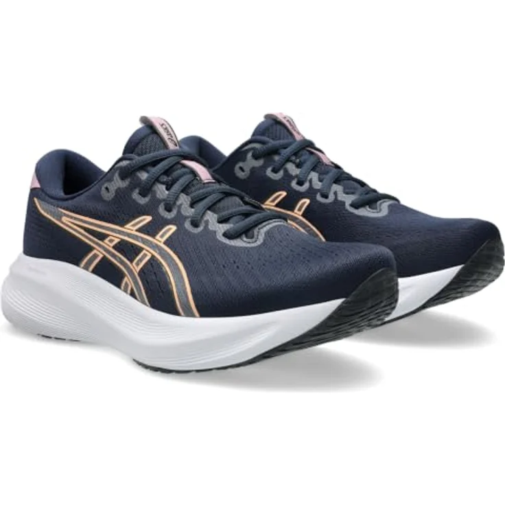 Asics GEL-EXCITE 11, Laufschuhe für Damen mit AMPLIFOAM PLUS Dämpfung, Light Dust/Morganite – Bild 6