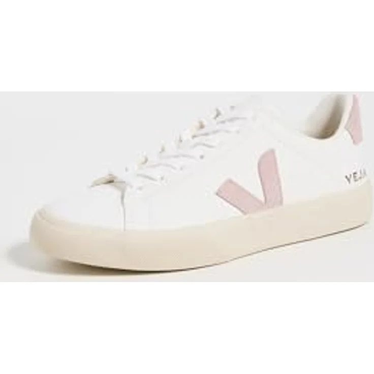 Veja Campo Chromefree, Laufschuhe aus Leder, weiß-pink, 3 UK - 36 EU - 5 US – Bild 2