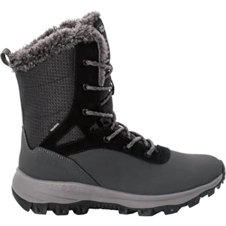 Jack Wolfskin Everquest Snow High Texapore, Winterschuhe mit wasserdichter TEXAPORE-Membran und Hochleistungs-Isolierung bis -30°C, schwarz – Bild 2
