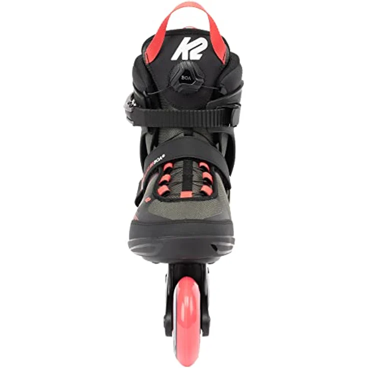 K2 Inline Skates ALEXIS 80 BOA grey - coral Größe 38 - mit BOA Fit System und Stability Plus Cuff – Bild 4