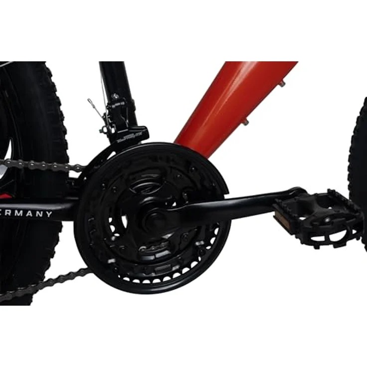 WYLD Fully Mountainbike 26'' Bliss, schwarz-gelb, 21 Gänge, RH 47 cm, Magnesium-Laufräder – Bild 3
