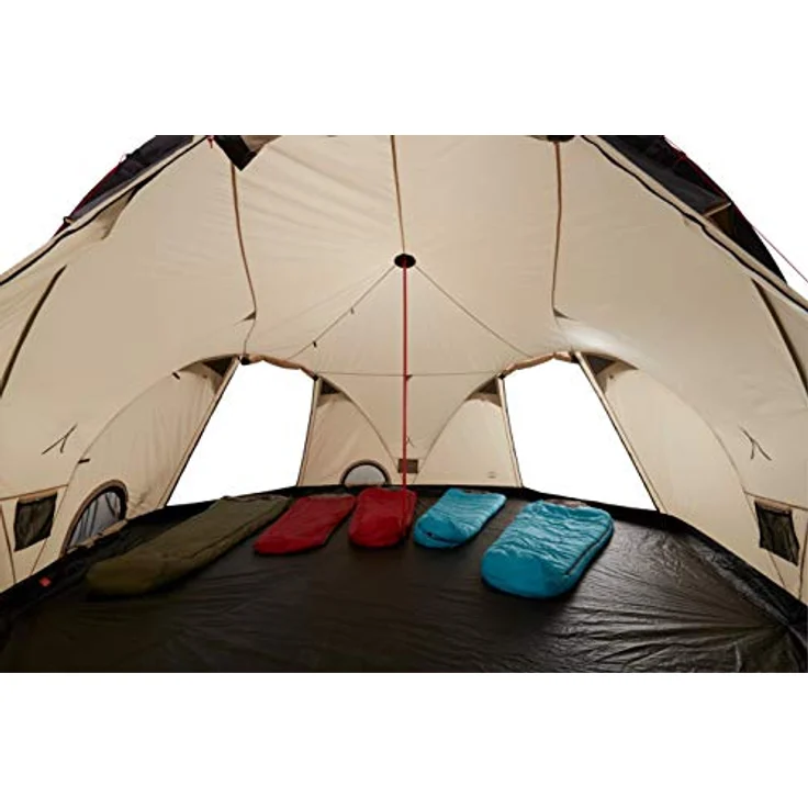 Grand Canyon Unisex – Erwachsene Black Knob Zelt, Mojave, 10 Personen mit Gestängebögen und Stehhöhe – Bild 3