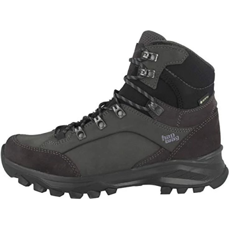HANWAG BANKS GTX Herren, sportliche Wanderschuhe mit GORE-TEX Membran, grau, Größe 47 – Bild 1