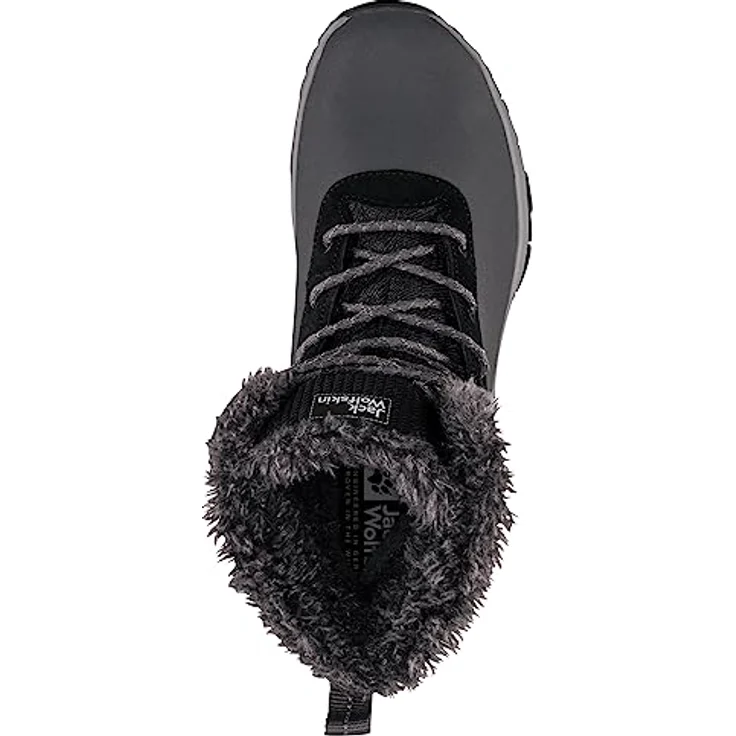 Jack Wolfskin Everquest Snow High Texapore, Winterschuhe mit wasserdichter TEXAPORE-Membran und Hochleistungs-Isolierung bis -30°C, schwarz – Bild 8
