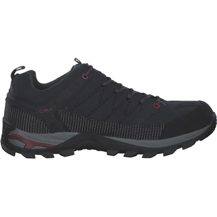CMP Campagnolo Rigel Low WP, Herren Wanderschuhe, wasserfest mit CMP Full On Grip Sohle, Größe 46, Blau – Bild 3