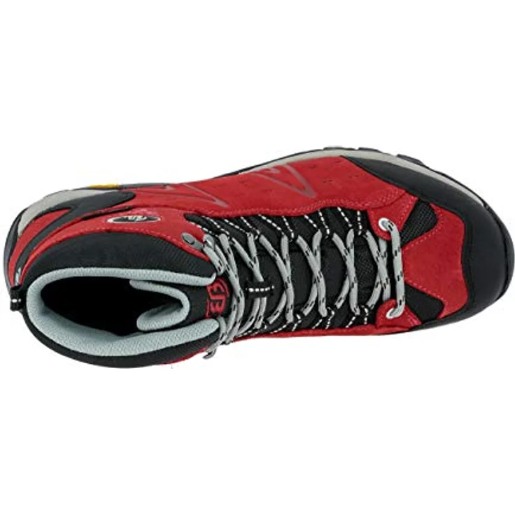 BRÜTTING Trekkingstiefel Mount Bona High, funktioneller Damenschuh mit wasserdichter Klimamembrane und rutschfester Vibram-Laufsohle, grün – Bild 5