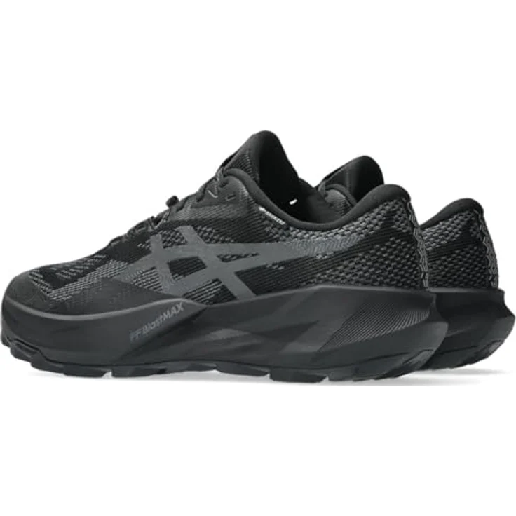 Asics TRABUCO 14 GTX, Herren Trail-Running Schuhe mit GORE-TEX, strapazierfähiges Obermaterial, EU 45 / UK 10, grau-schwarz – Bild 2