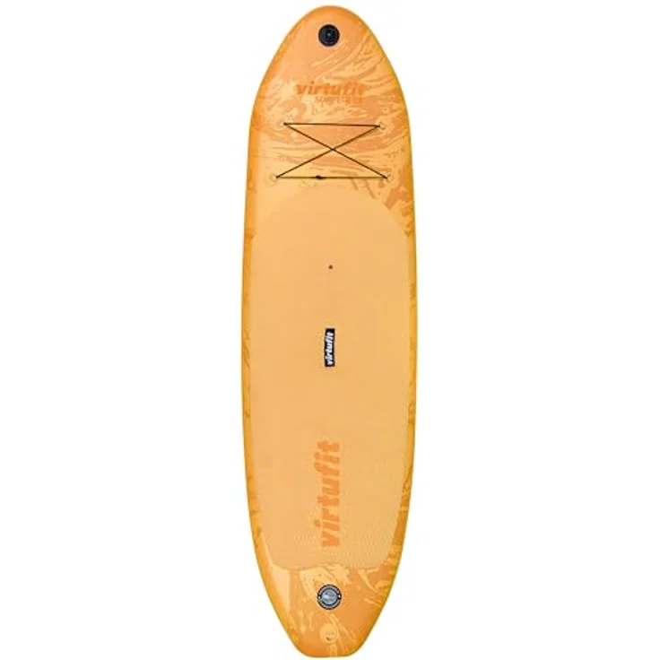 VirtuFit Supboard Surfer 305, aufblasbares SUP- und Windsurf-Board in Orange, inkl. 2m² Windsurfsegel und Zubehörset – Bild 4