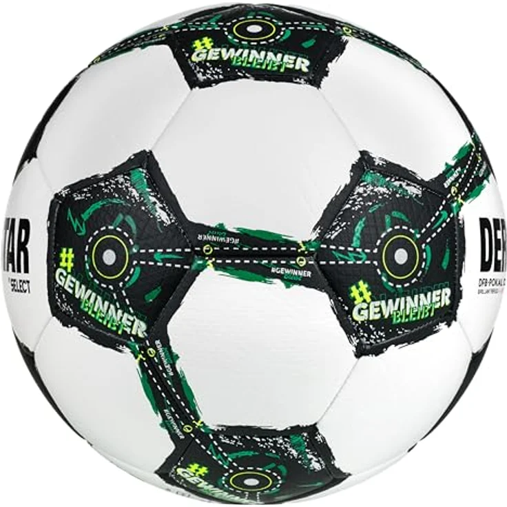 Derbystar Kinder Fussball Bundesliga Brillant Replica S-Light v25 25/26, Jugend-Freizeitball aus PU mit Diamantstruktur, Dual Bonded – Bild 2
