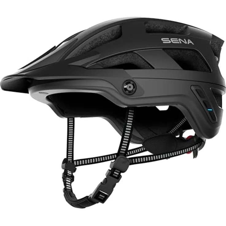 Sena M1 Smart Mtb-helm Schwarz M Schwarz M, Bluetooth Intercom, HD-Qualität, Freisprecherlebnis