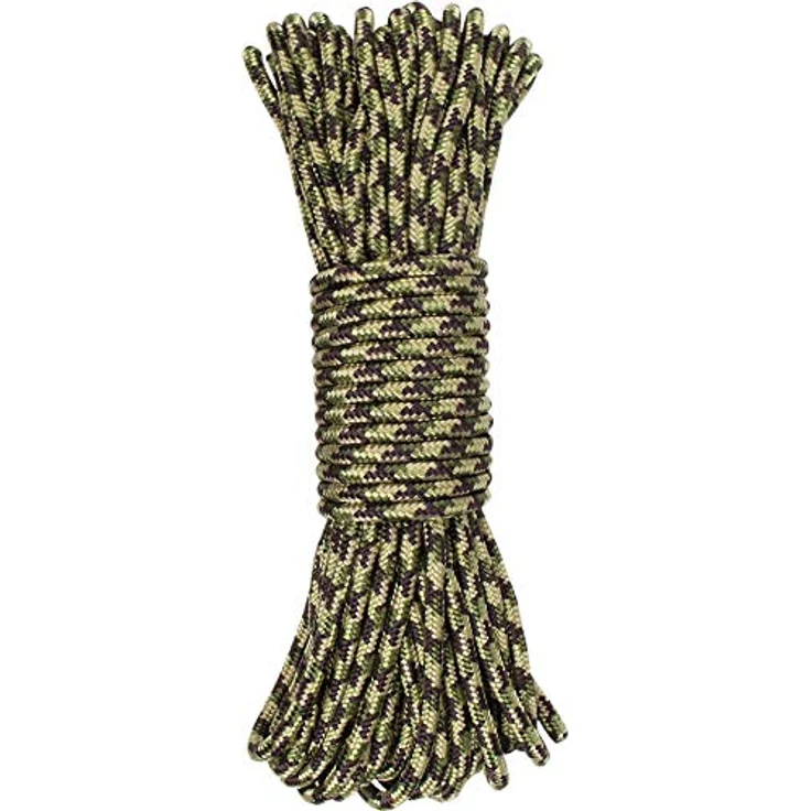 normani Stabiles Polypropylen-Seil, 5mm/15m, belastbar bis 250 kg, Multitarn, abriebfest, wasserabweisend, hitzebeständig – Bild 2