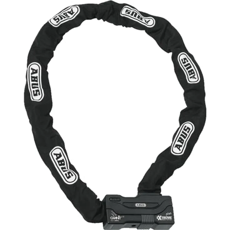 Abus Granit Extreme Plus 59, Veloschloss mit 12-mm-Sechskantkette aus gehärtetem Stahl, 170 cm – Bild 3