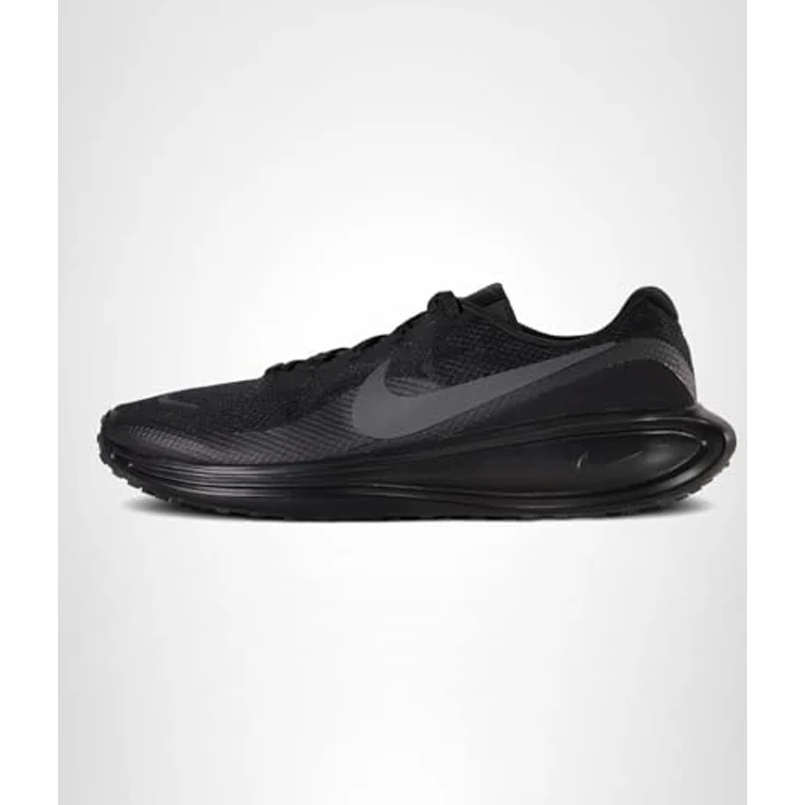 Nike Revolution 8 HL9198-002, Laufschuhe für Herren mit atmungsaktivem Mesh-Obermaterial und natürlicher Dämpfung, Schwarz/Grau – Bild 8