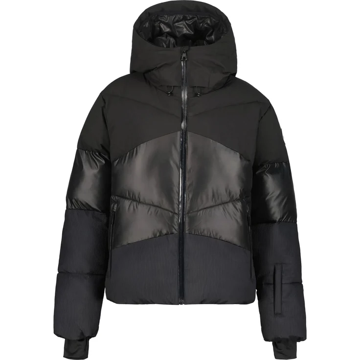 Icepeak EBELEBEN, Damen Skijacke, wasserdicht 10000 mm, atmungsaktiv, schwarz, Größe 40