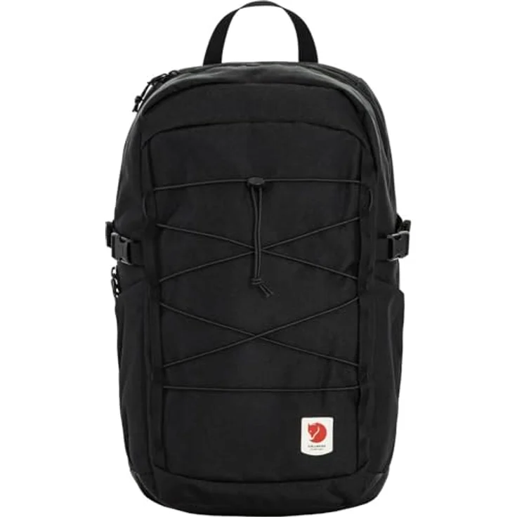 Fjällräven Unisex Skule 24 Rucksack, schwarzes, wasserabweisendes 600D Polyester, gepolstertes Laptopfach, komfortable Schultergurte, vielseitig für Outdoor-Einsatz – Bild 1