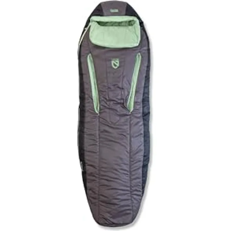 Nemo Equipment Women's Forte Endless Promise 35, Kunstfaserschlafsack für 3 Jahreszeiten, 208 cm, wasserdicht, mit Wärmekragen und Einschubfach für Kissen
