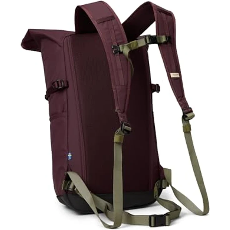 Fjällräven High Coast Foldsack 24, Wanderrucksack aus 100% Nylon, 45 cm, rot – Bild 2