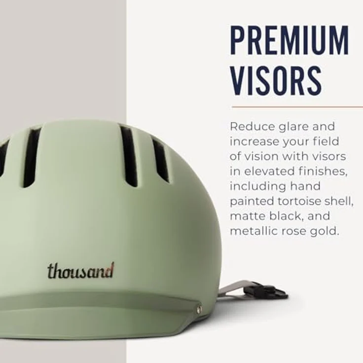 Thousand Chapter Desert Sage M MIPS Fahrradhelm, Größe M 57-59 cm, mit abnehmbarem Rücklicht und Premium-Visier – Bild 2