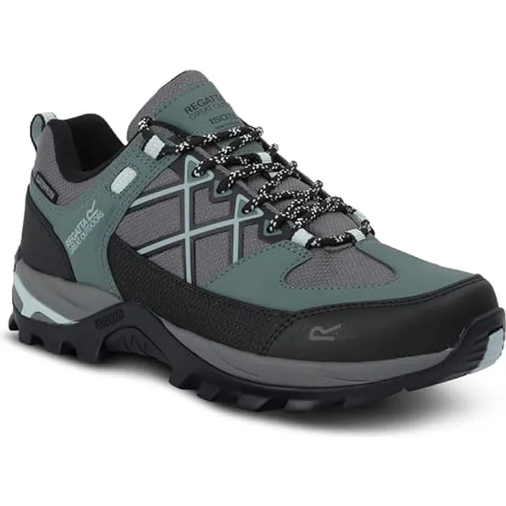 Regatta Samaris III, Wanderschuhe mit ISOTEX-Membran für atemberaubenden Komfort, anthrazit/petrol