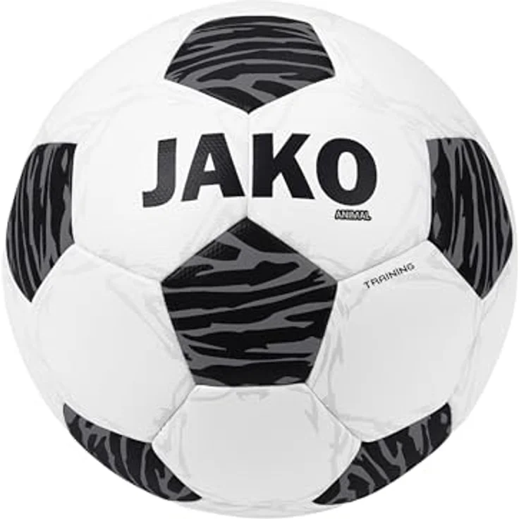 JAKO Animal Trainingsball, weißschwarz, Gattung: Ball, Größe 4