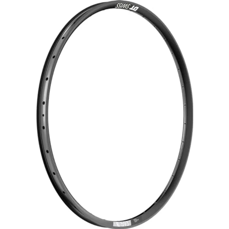DT Swiss E 593 MTB-Felge, 32 Loch, robust, schwarz