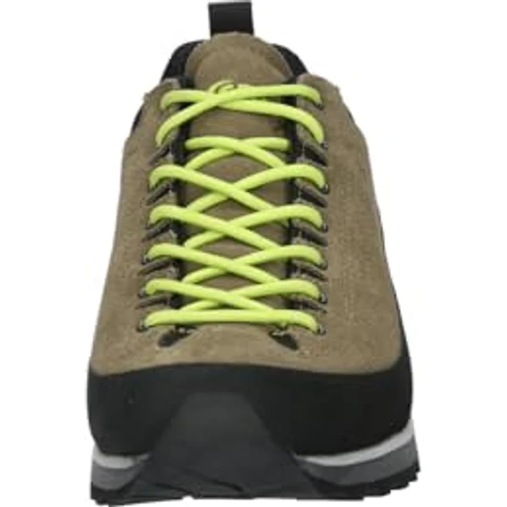 Brütting Mount Parry 43, Unisex Wanderschuhe in Olive/Schwarz/Zitronengelb mit rutschfester Vibram-Außensohle und atmungsaktivem Obermaterial – Bild 3