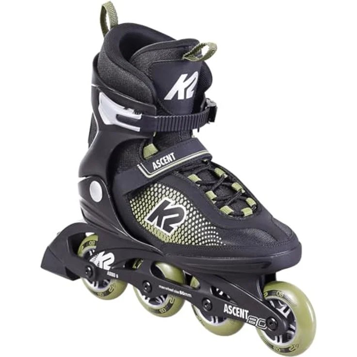 K2 Ascent 80 M Design Design 11, Inline Skates (44.5) in schwarz – Bild 2