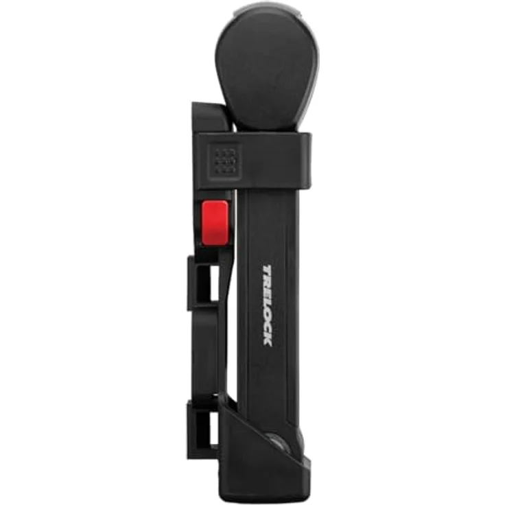 TRELOCK FS 580/90 TORO Faltschloss, 90 cm, Sicherheitsstufe 15, inkl. X-Press Halter mit Fach für Tracking Tag, Schwarz – Bild 3