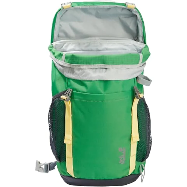 Jack Wolfskin Kids Explorer, Trekkingrucksack 47 cm, mystic green, 100% Polyester, 28 cm x 24 cm – Bild 6
