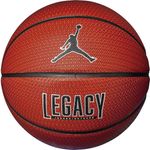 Nike Jordan Legacy 2.0 8P Basketball, griffige Oberfläche mit idealer Handführung, für Innen- und Außenbereich