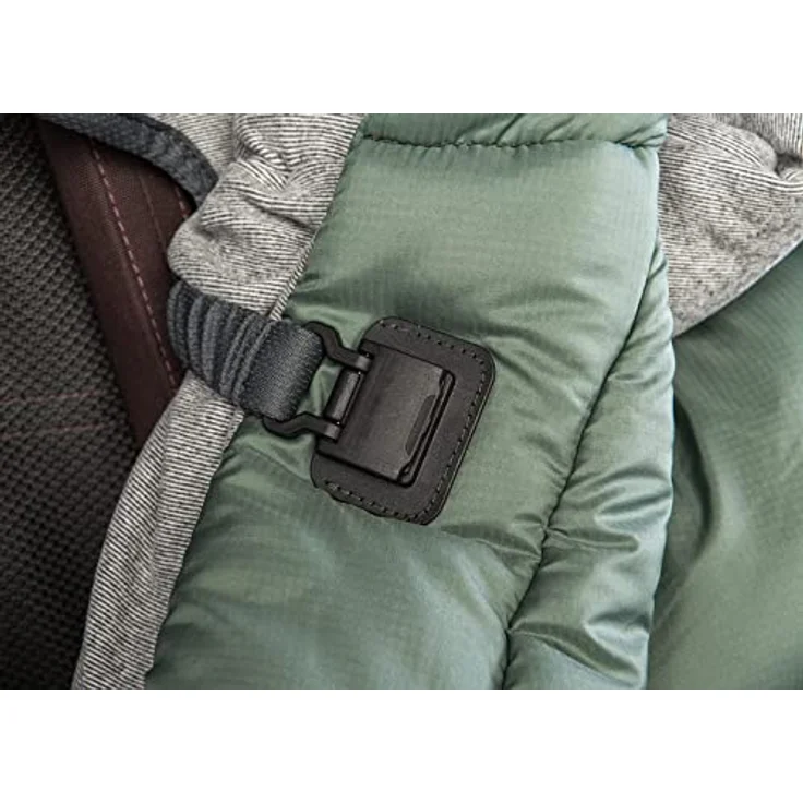 Croozer Unisex – Erwachsene Fußsack Schlafsack, Schwarz, Einheitsgröße für alle, winddicht und waschbar – Bild 4