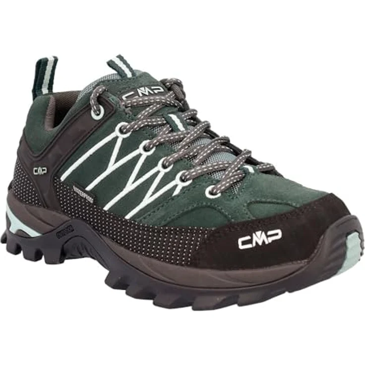 CMP Campagnolo Women's Rigel Low Trekking Shoes, Wasserdicht, Atmungsaktiv, Größe 37, Trek Green – Bild 4