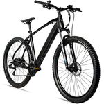 Bergsteiger Cannock 29 Zoll E-Bike mit 250 Watt Motor, Hydraulikbremsen, Aluminium Ebike Mountainbike Herren & Damen, Farbdisplay, Elektrofahrrad mit Shimano 24 Gang-Schaltung, in Blau - Preisvergleich