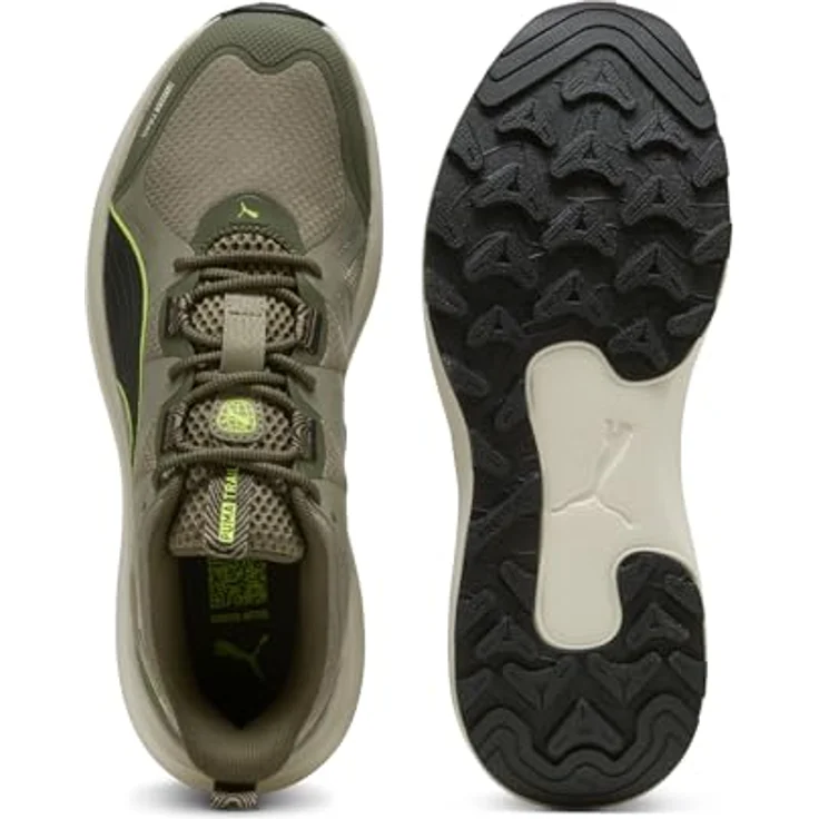 PUMA Reflect Lite Trail, Trailrunning-Schuhe mit PUMALite-Schaum und SOFTFOAM+, Grün, EU 44 – Bild 4