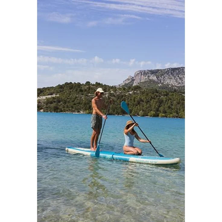 WattSUP MARLIN 12.5, Stand Up Paddle Board ISUP, 378x89cm, ideal für Anfänger und Fortgeschrittene – Bild 23