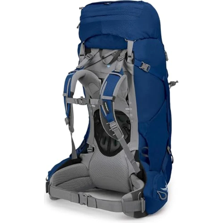 Osprey Ariel 65 WXS-S, Wanderrucksack mit 75 cm Volumen, ceramic blue – Bild 6