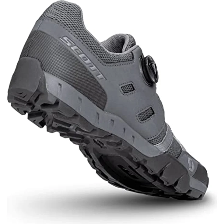 SCOTT Sport Crus-r BOA, Damen Fahrradschuh mit BOA® Fit System, atmungsaktivem Mesh und herausnehmbarer Innensohle, dark grey/light blue, Größe 37.0 – Bild 2