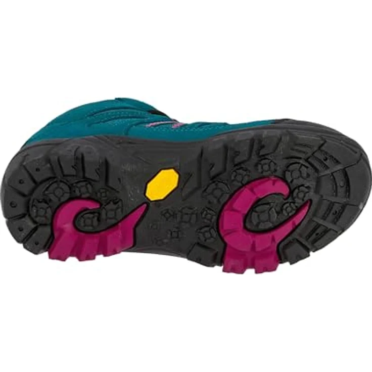 BRÜTTING Ohio High, Outdoorstiefel für Damen und Herren mit robustem Vibram-Profil und praktischem Wechselfußbett, schwarz – Bild 6