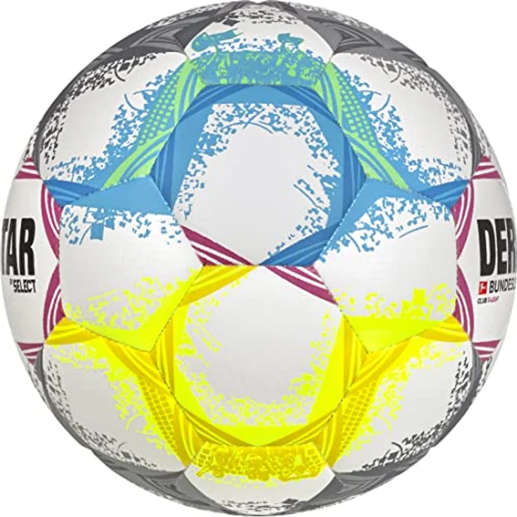 Derbystar Bundesliga Club S-Light v22, Jugend-Trainingsball Gr. 5, Dual Bonded, strapazierfähig, 290 g – Bild 2