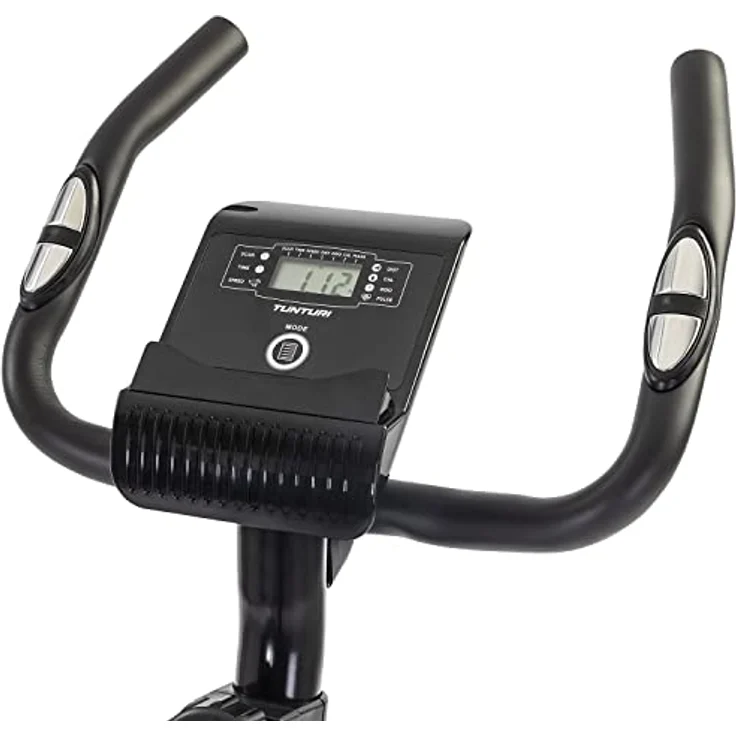 Tunturi FitCycle 20 Heimtrainer - Fitnessfahrrad mit 8 Widerstandsstufen - Tabletthalter und Transportrollen – Bild 3