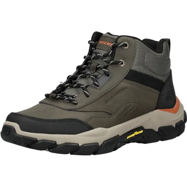 Skechers SANTORO-HOPKINS Trekkingschuh, Freizeitschuh mit Air-Cooled Memory Foam, wasserabweisend, für schmale bis normale Füße – Bild 1