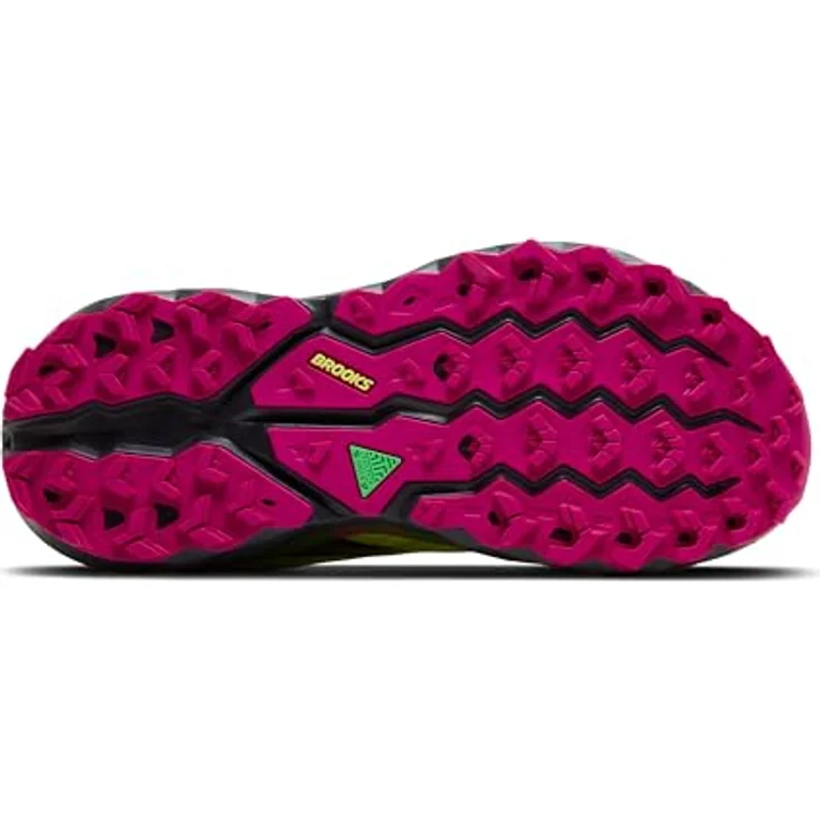 Brooks Running Cascadia 19, Damen Trail-Laufschuhe, Größe 40.5, Gelb – Bild 6