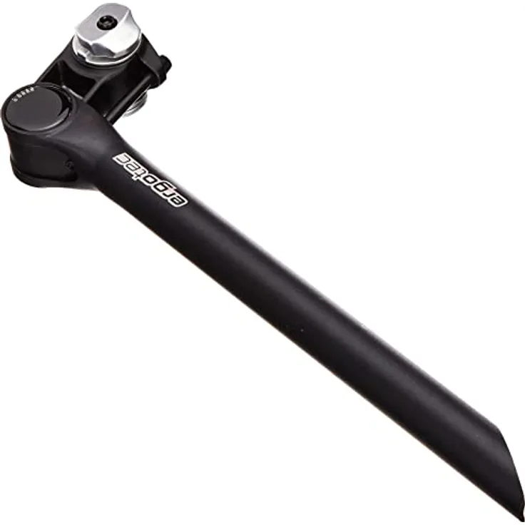 ergotec Sattelstütze Futura, 27.2 x 400 mm, AL6061, Offset 50 mm, schwarz sand