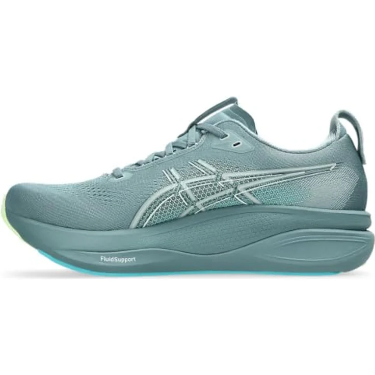 Asics Gel Kayano 33, Laufschuhe mit FLUIDSUPPORT Technologie und FF BLAST MAX Dämpfung, grau – Bild 4